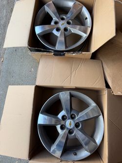 2 -Chevy Malibu wheels