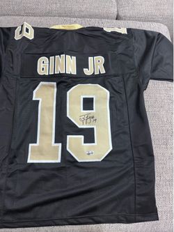 Tedd Ginn Jr. Signed Autograph Custom Jersey- Beckett Coa - New Orleans Saints