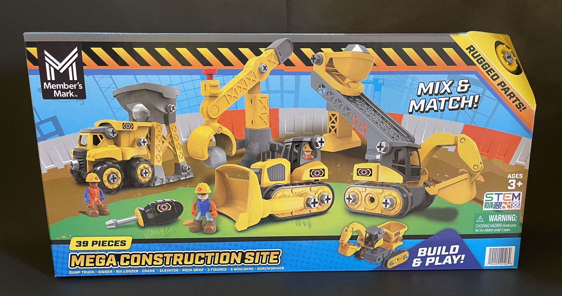 Mega Construction Site, 39 pieces