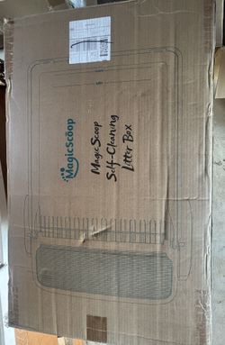 Magic Scoop Litter Box