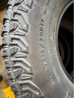GOODYEAR TERRITORY MT LT315/70/17