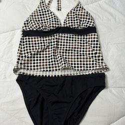 Anne Klein Size 14 Swimsuit 