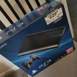 PlayStation 3 super slim 250gb EMPTY BOX ONLY