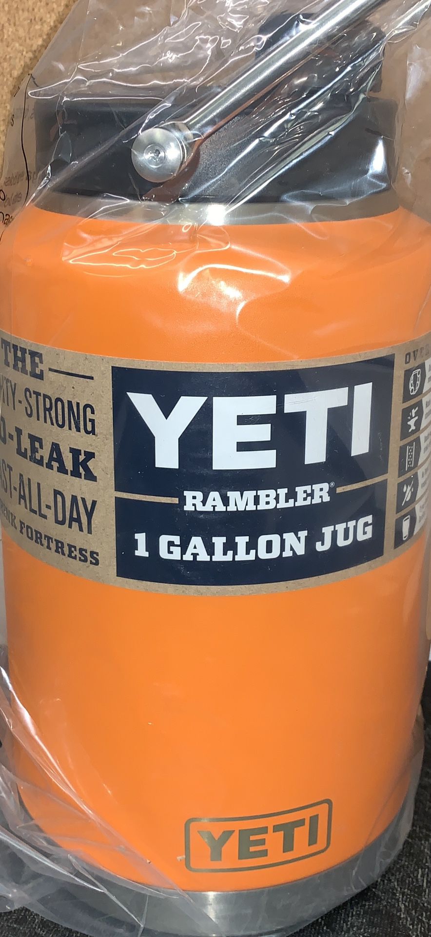 Yeti King Crab Orange One Gallon Jug LIMITED EDITION RARE KCO ONE GALLON  for Sale in E Atlantc Bch, NY - OfferUp