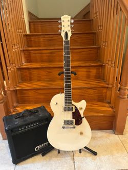 Gretsch Streamliner Jetclub (Mint) w/ Crate Amp