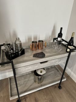 Modern Bar Cart (Unused)