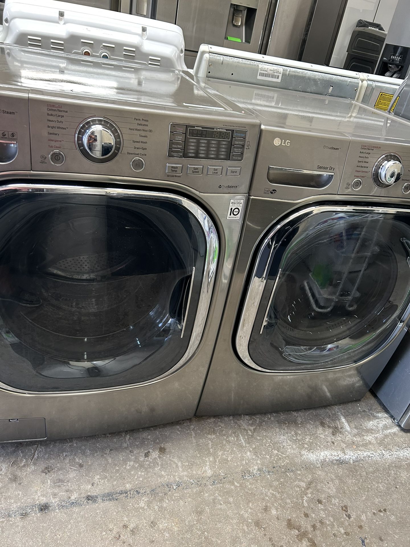 LG Front Load Washer And Dryer Set
