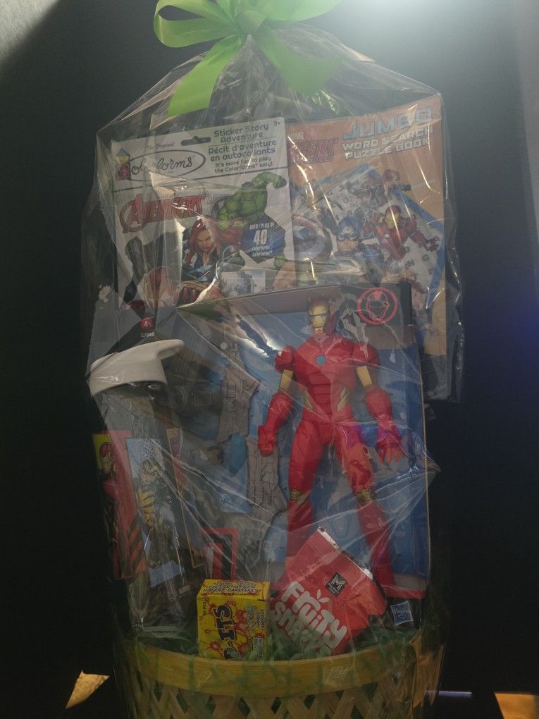 Marvel Iron Man Easter Basket
