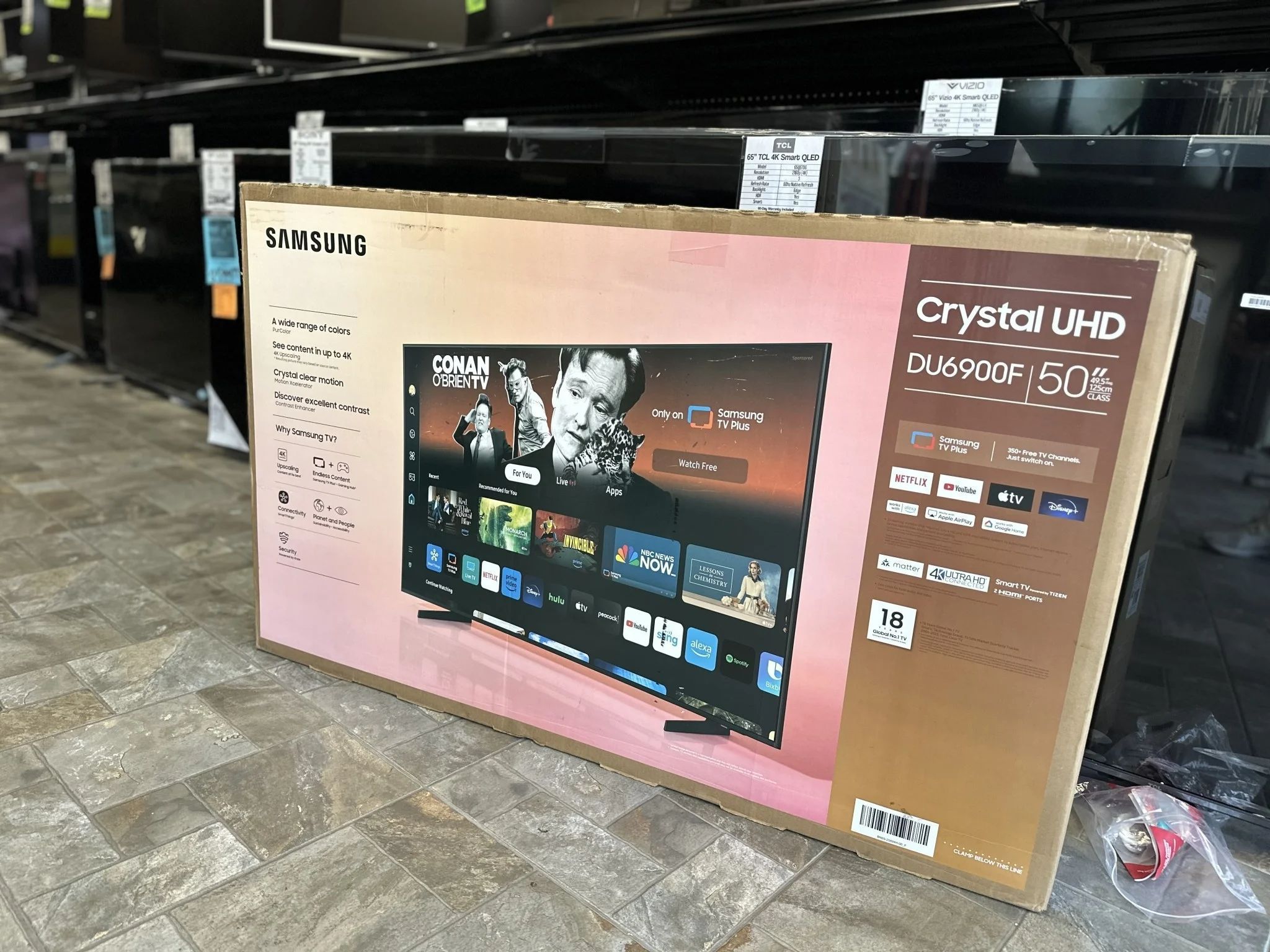 HUGE TV SALE 50" SAMSUNG 4K LED HDR SMART UN50DU6900DXZA