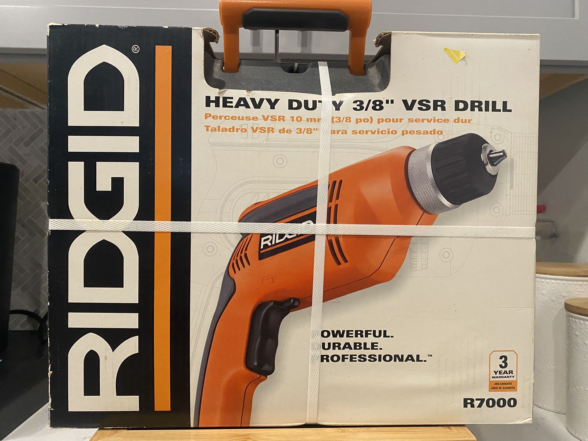 Rigid Heavy Duty 3/8 VSR Drill