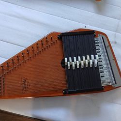 Oscar Schmidt Vintage Auto Harp With A Tool To Tune