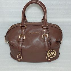 Michael Kors Designer Purse Shoulder Bag.  Authentic. Brown Gold. Like New. Beautiful Women's Handbag. Retail $400