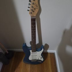 Fender Standard Stratocaster HSS Electric Guitar - Aqua Marine Meta