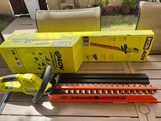 Hedge trimmer 40v