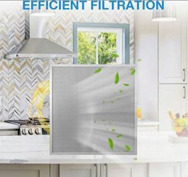 Grease Range Hood air Filters" for stove (↕️H 16 ⅞ × ↔️W 15 ¾)