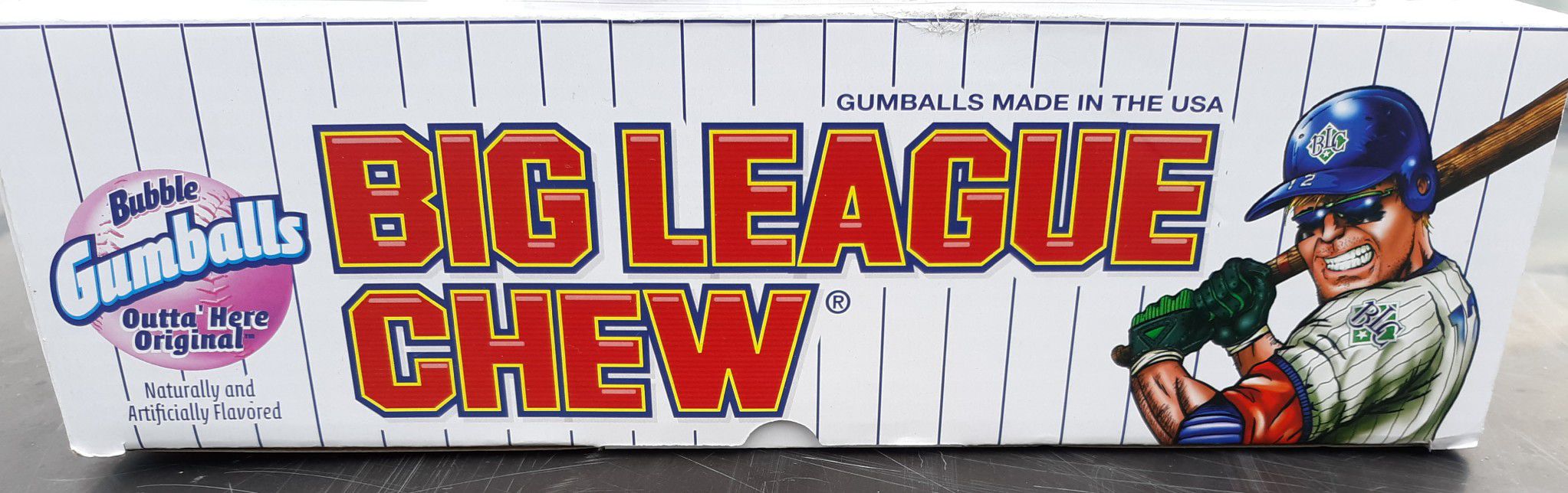 6 big league chew baseball bats