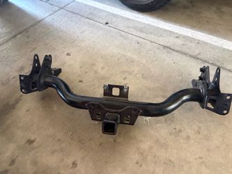 Trailer Hitch Receiver with Mounting Brackets