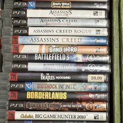 Playstation 3 PS3 Games $10 Each
