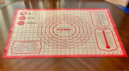 Brand New Kitzini Extra Large Silicone Pastry Mat