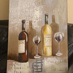 Large artwork ( Wine Themed)