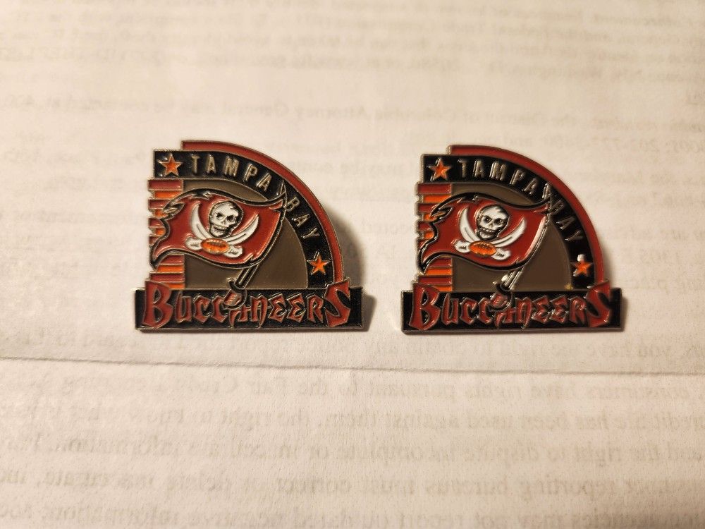 1997 Buccaneers Logo Pins