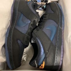 Nike Sb Blue Tile Dunk Sz 11.5