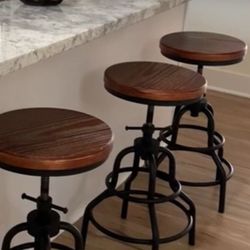 Set Of Industrial Swivel Bar Still 