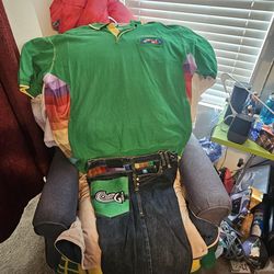 Coogi Jean short set