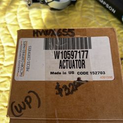 Whirlpool Washer Actuator Part # W10597177. New