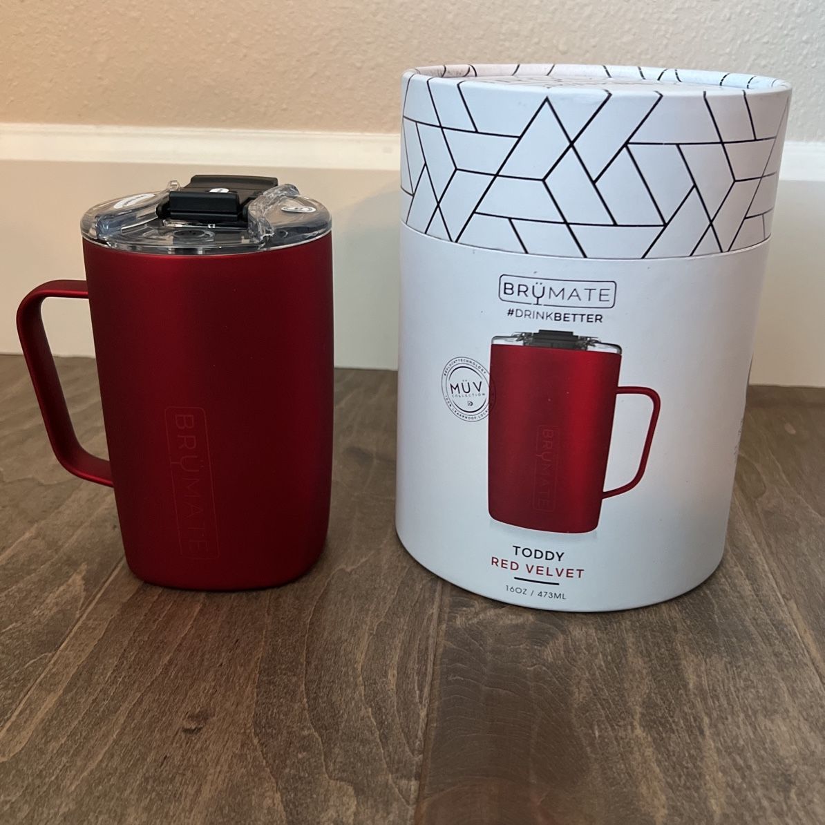 BRUMATE TODDY Mug 16 oz Leak proof Locking Lid hot or cold- Red Velvet. for  Sale in Vancouver, WA - OfferUp
