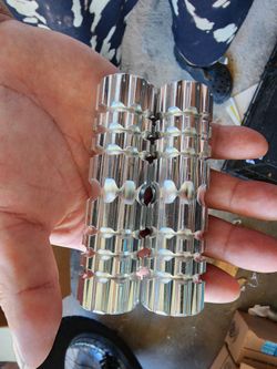 Alloy Silver  Bike Pegs 