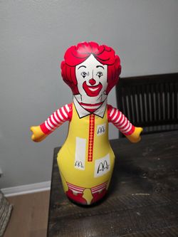 Vintage Ronald Mcdonald Inflatable Wobbler