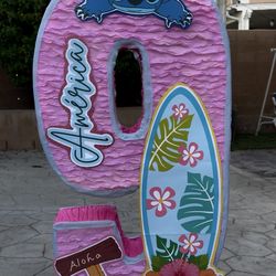 🎉 PIÑATA GRANDE PERSONALIZADA – 1-1.2METRO 🎉