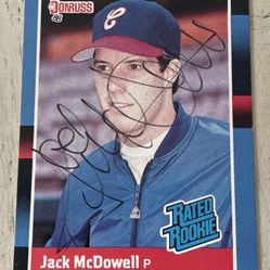 1988 Donruss #47 Rated Rookie Autograph 