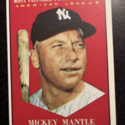Mickey Mantle 20 reprint cards