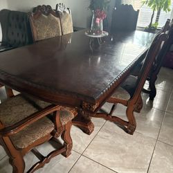 Dining room Table and chairs