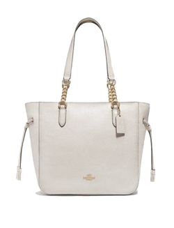 COACH Elle Leather Chain Tote