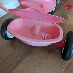 Pink Radio Flyer 