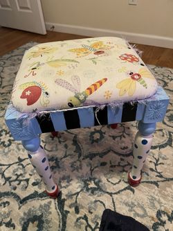 Decorative Stool Custom Made. 