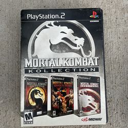 PS2 Mortal Combat Collection 