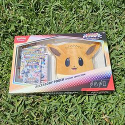 Pokémon Scarlet & Prismatic Evo W/ Accessory  Pouch