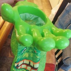 Ghost busters slimer Halloween costume candy bag hand

