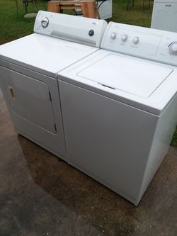 Whirlpool washer & dryer set