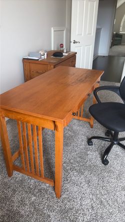 Desk and Chair