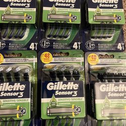 Men’s Gillette Sensitive $4 Each