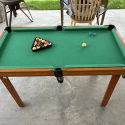 Vintage Multi Game Table - Pool/ping Pong…