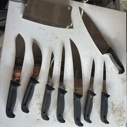 Cold Steel Kitchen Knives. Commercial Series First Run