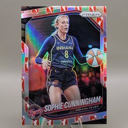 2025 WNBA Prizm Sophia Cunningham Logo Man SP