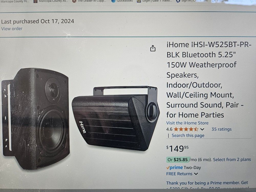 iHome Bluetooth Speakers Indoor/Outdoor BRAND NEW