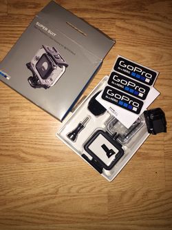 GoPro Hero 5 protective mount with multiple new backdoors